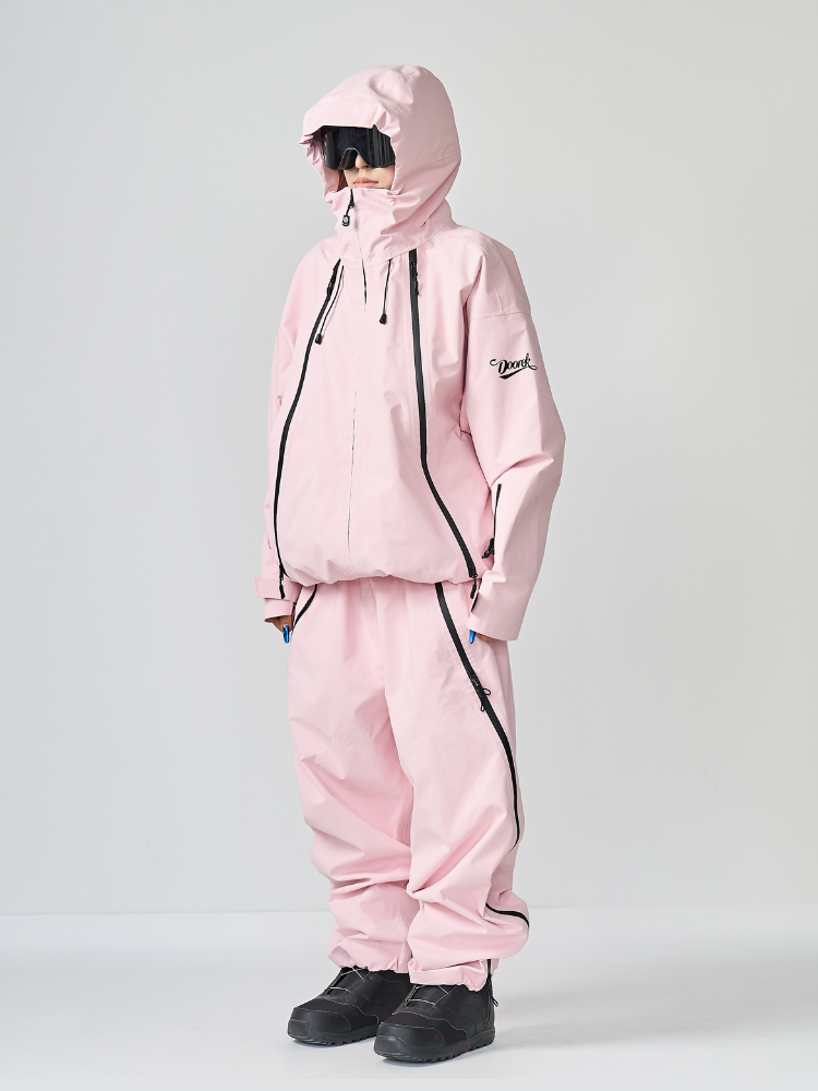 Unisex Snowboard Pants GlideFlow Shell Baggy Ski Pants