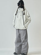 Unisex GlideFlow Shell Ski Jacket Baggy Snowbard Jacket