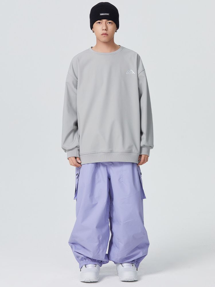 Herren Schneehose 3L Monochrome Baggy Cargohose
