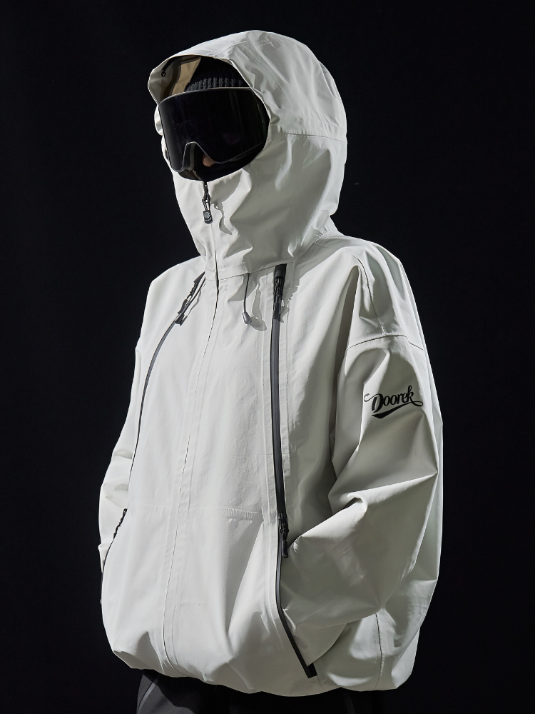 Unisex GlideFlow Shell Ski Jacket Baggy Snowbard Jacket