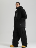 Men's Cargo Snowboard Jacket StormGuard Insulated Baggy Snow Jacket