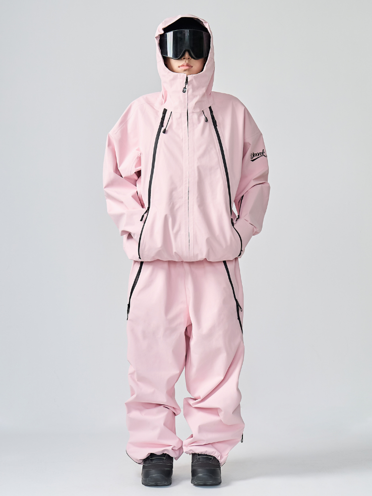 Unisex Snowboard Pants GlideFlow Shell Baggy Ski Pants