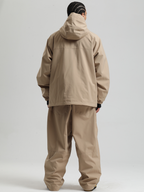 Men's  Baggy Snowboard Jacket Minimalist Insulated Snow Anorak
