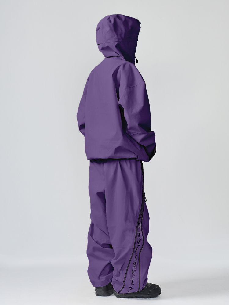 Unisex Snowboard Pants GlideFlow Shell Baggy Ski Pants