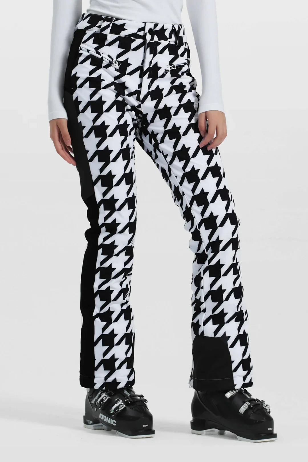 Women's Elegant High Waist Stretch Ski Pants