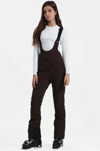 Women's Slim Ski Pants High Rise Flare Snowboard Pants & Bibs