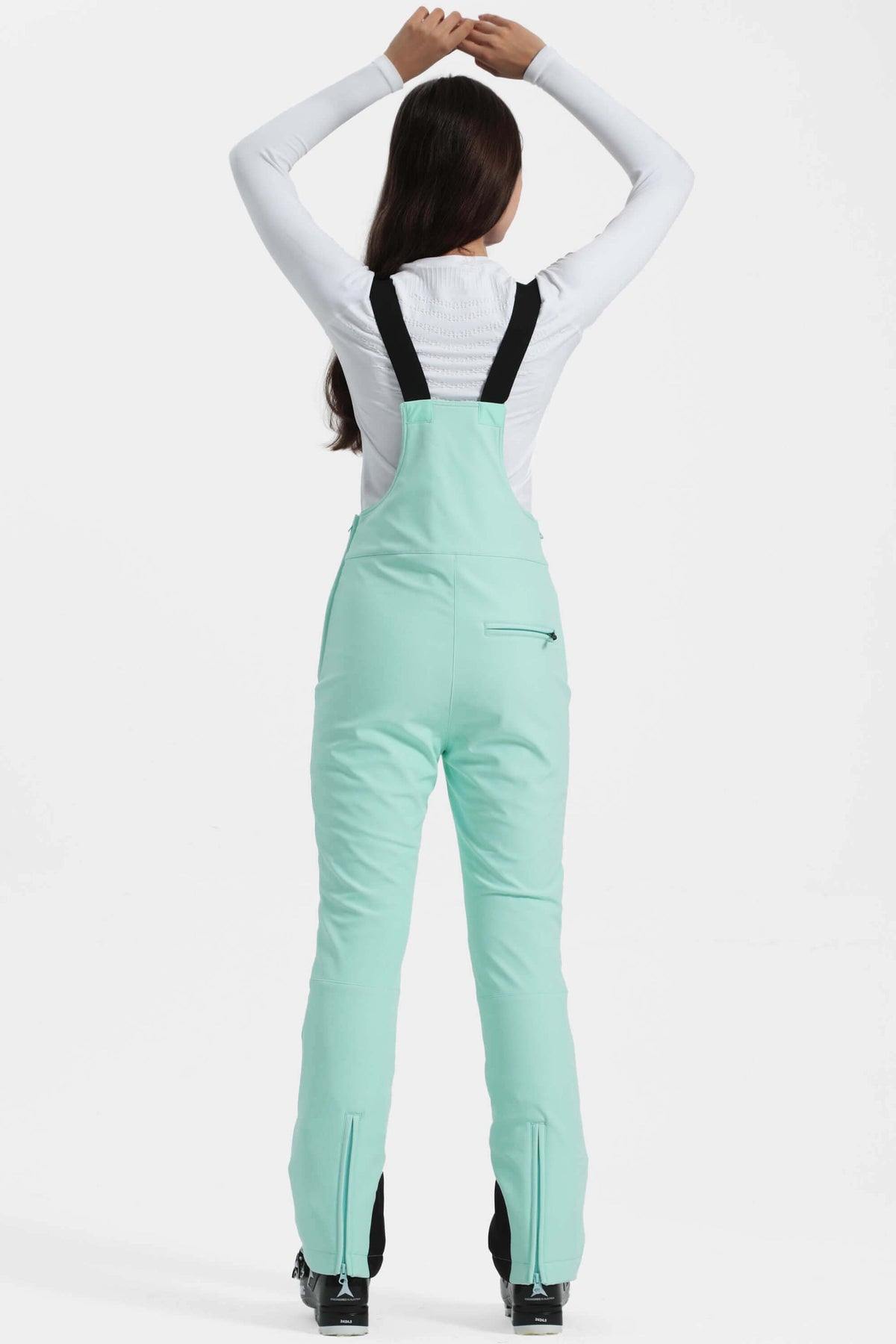 Women's Slim Ski Pants High Rise Flare Snowboard Pants & Bibs