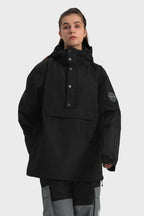 Women's Baggy Snowboard Jacket Blizzard Pullover Snow Jacket