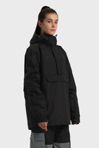 Women's Baggy Snowboard Jacket Blizzard Pullover Snow Jacket