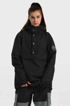 Women's Baggy Snowboard Jacket Blizzard Pullover Snow Jacket
