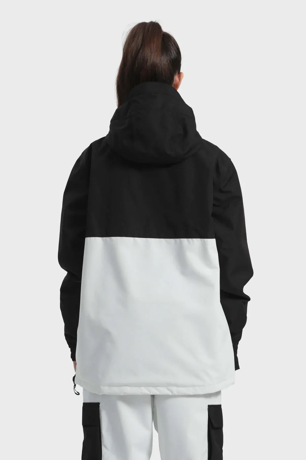 Women's Baggy Snowboard Jacket Blizzard Pullover Snow Jacket