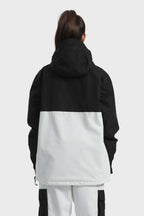 Women's Baggy Snowboard Jacket Blizzard Pullover Snow Jacket