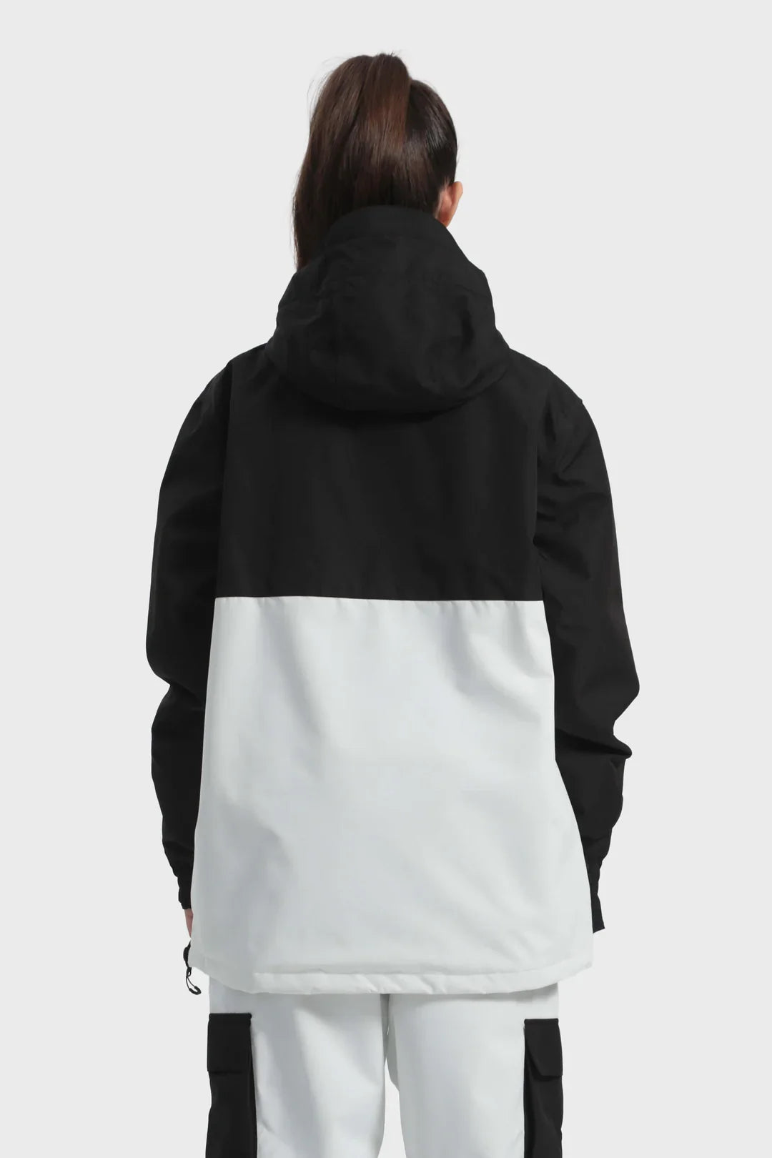 Women's Baggy Snowboard Jacket Blizzard Pullover Snow Jacket