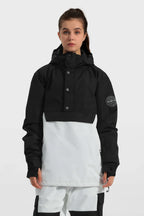 Women's Baggy Snowboard Jacket Blizzard Pullover Snow Jacket