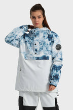 Women's Baggy Snowboard Jacket Blizzard Pullover Snow Jacket