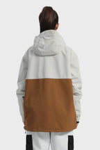 Women's Baggy Snowboard Jacket Blizzard Pullover Snow Jacket
