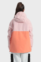 Women's Baggy Snowboard Jacket Blizzard Pullover Snow Jacket