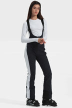 Women's Ski Bibs Trendy Slim Fit Snow Bibs