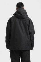 Men's Ink Dot Insulated Color-Block Ski Anorak Snow Anoraks