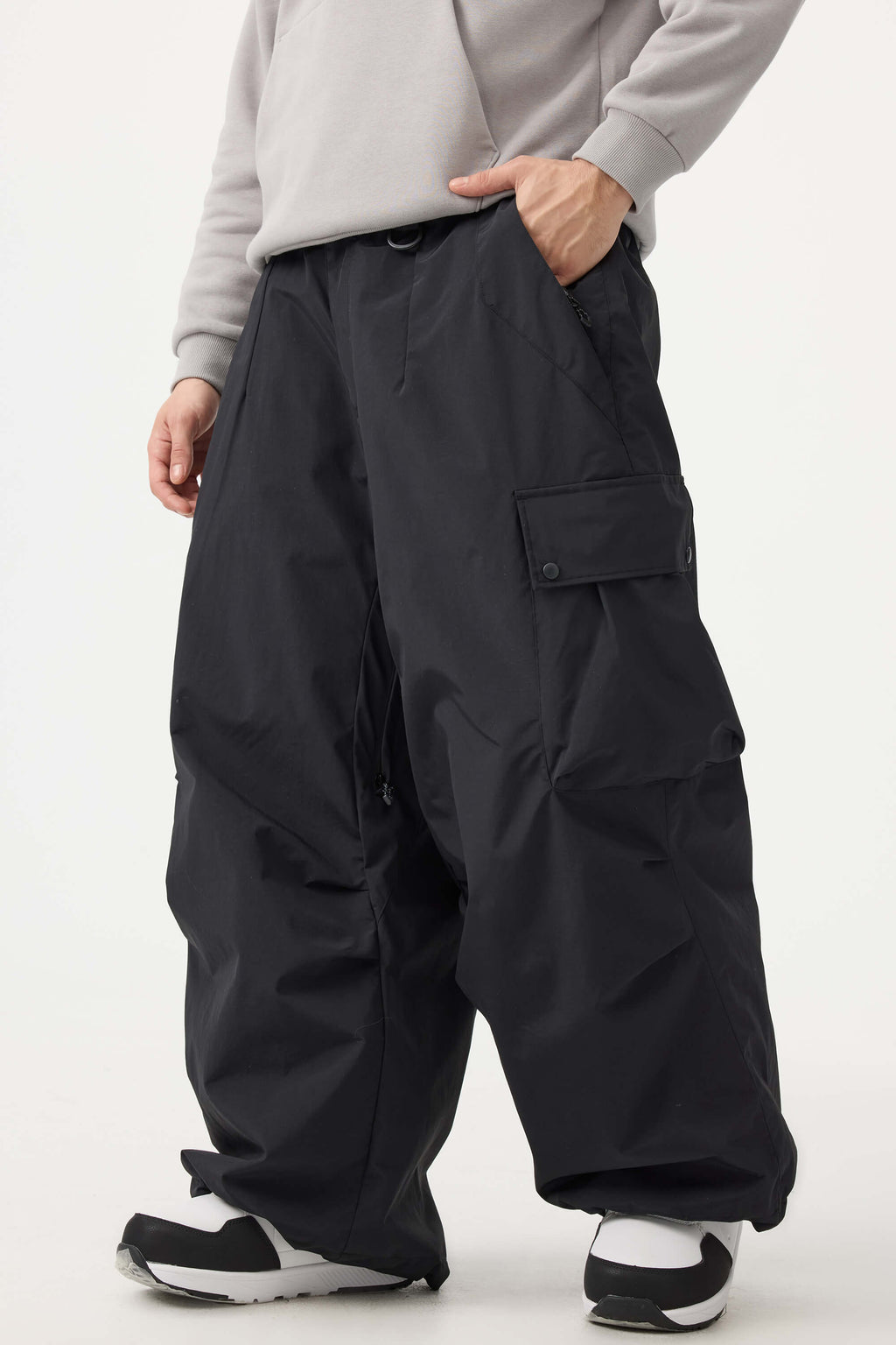 Men's Baggy Cargo Snowboard Pants