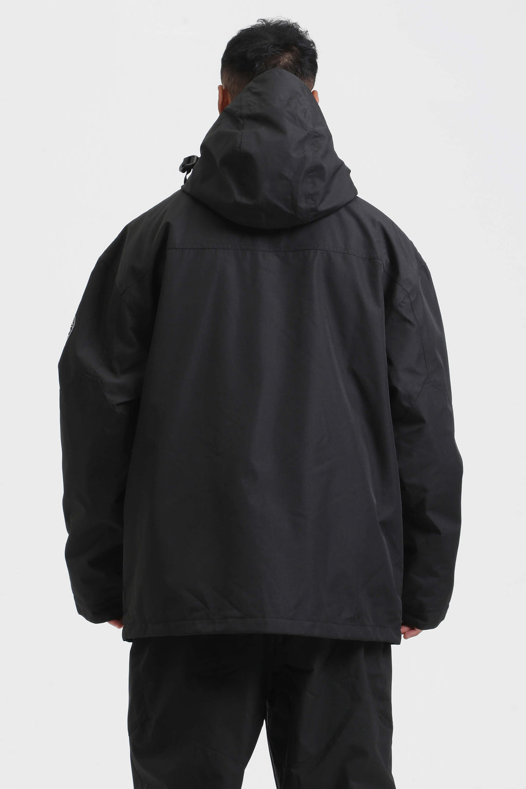 Men's Mint & Black Abrasion-Resistant Waterproof Ski Jacket Insulated Softshell Snow Jacket