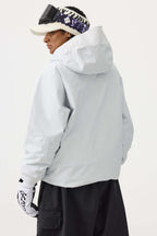 Women's Camouflage Multi-Pocket Face-Vented Ski Jacket Fully Waterproof Snow Jacket