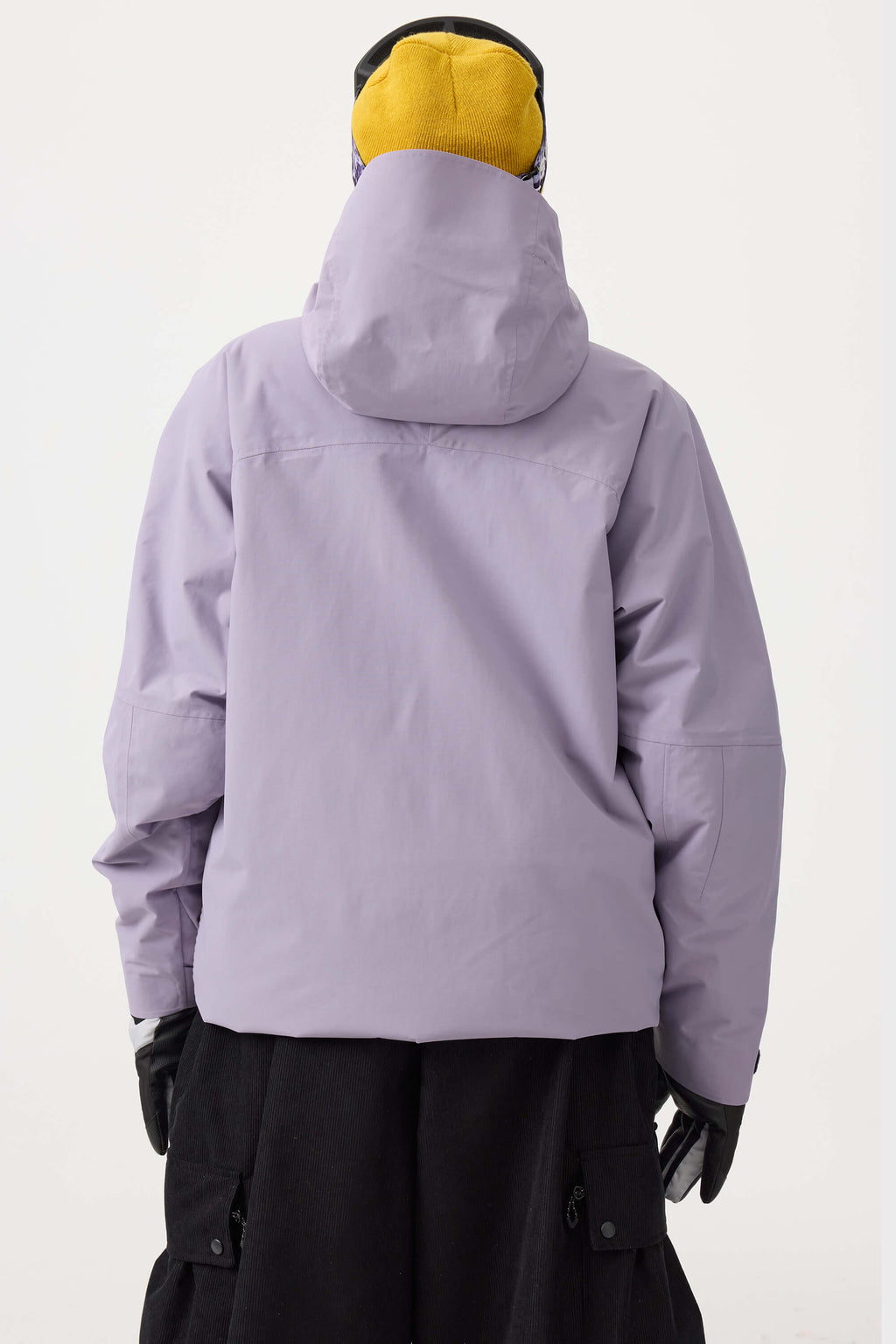 Women's White Multi-Pocket Face-Vented Ski Jacket Fully Waterproof Snow Jacket