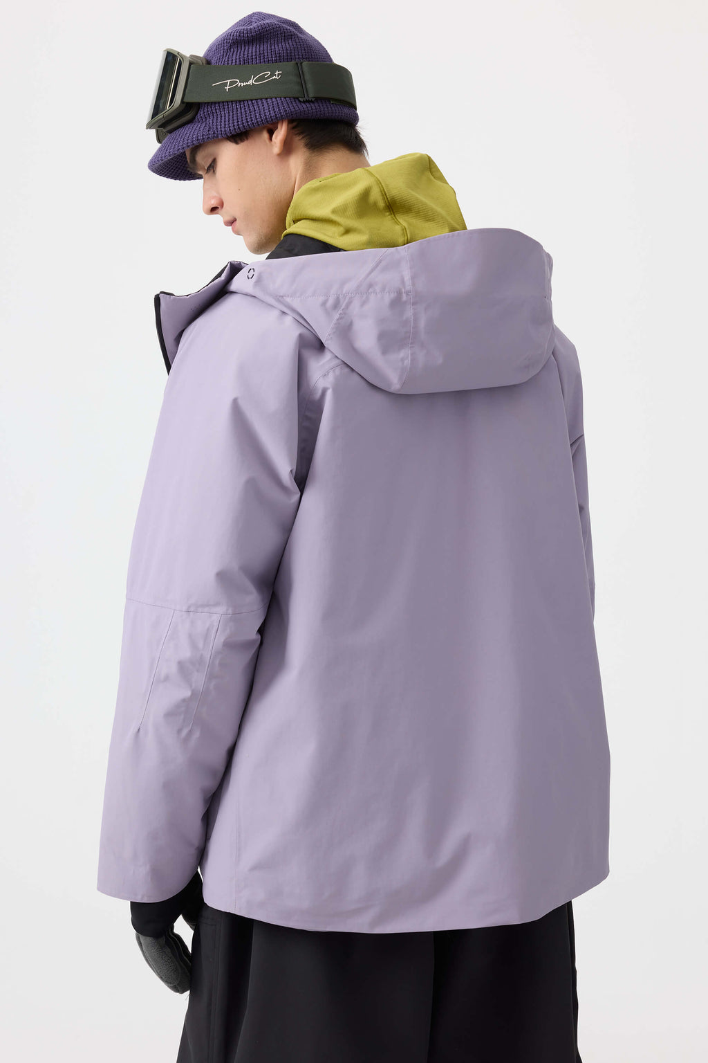 Men's Camouflage Multi-Pocket Face-Vented Ski Jacket Fully Waterproof Snow Jacket