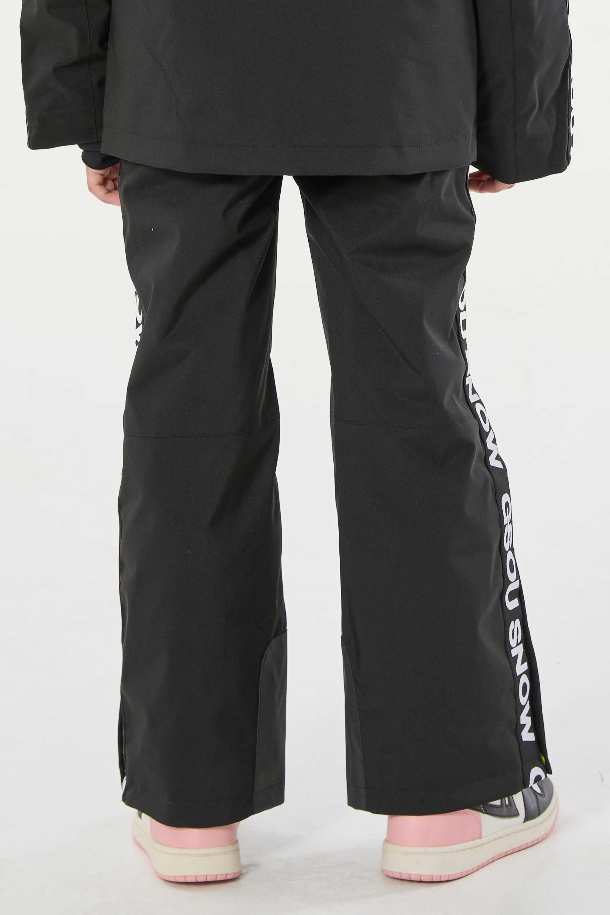 Army Green Insulated Ski Pants With Suspenders Snow Pants