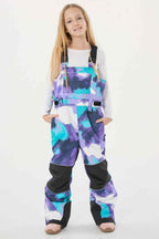 Rose Reflective Workwear Ski Bibs Durable Snow Bibs