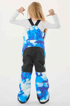 Khaki Reflective Workwear Ski Bibs Durable Snow Bibs