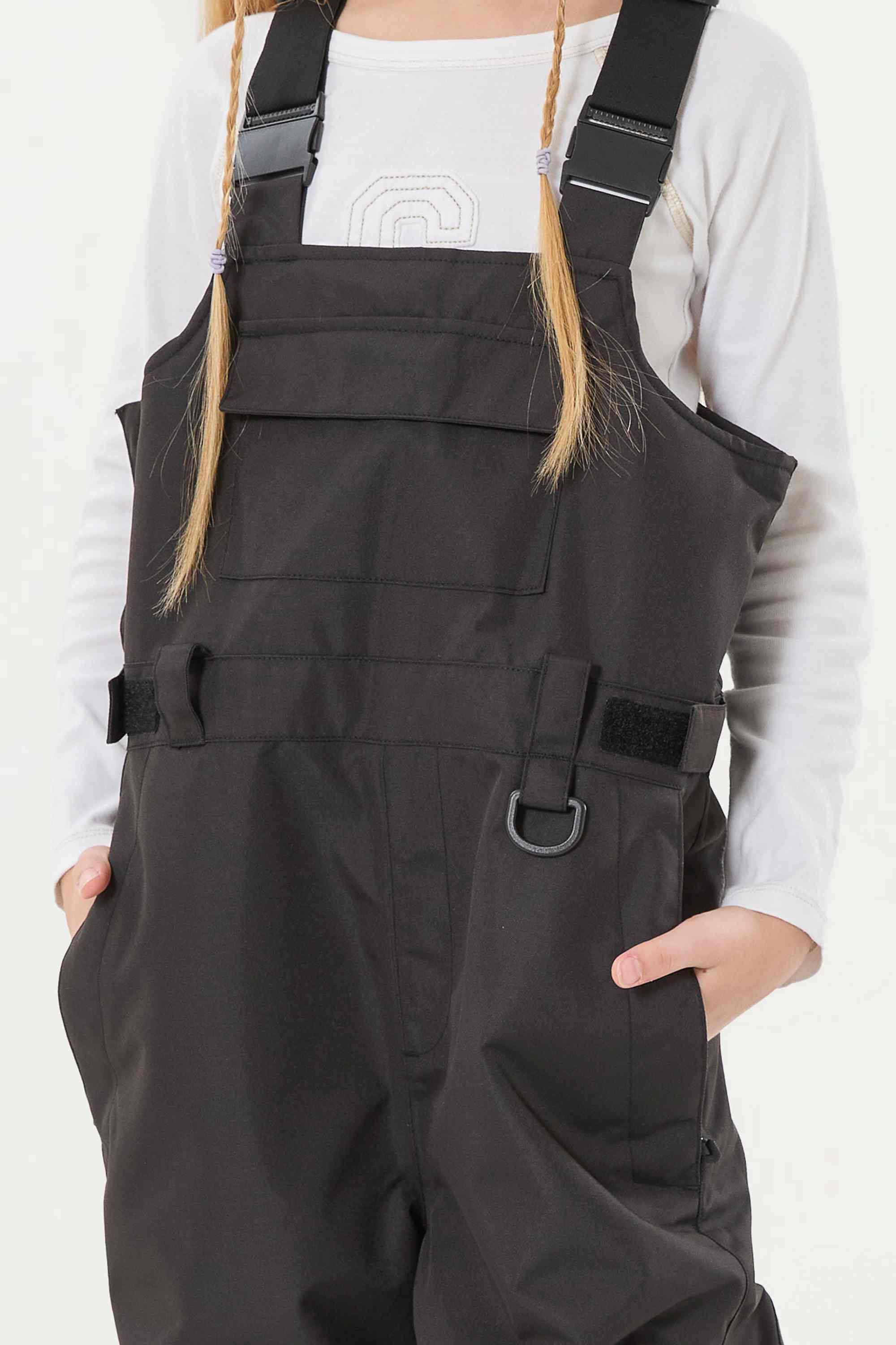 Rose Reflective Workwear Ski Bibs Durable Snow Bibs