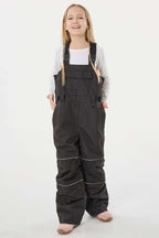 Navy Blue Reflective Workwear Ski Bibs Durable Snow Bibs