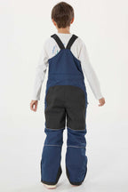 Off White Reflective Workwear Ski Bibs Durable Snow Bibs