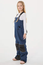 Rose Reflective Workwear Ski Bibs Durable Snow Bibs