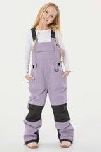 Rose Reflective Workwear Ski Bibs Durable Snow Bibs