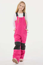 Rose Reflective Workwear Ski Bibs Durable Snow Bibs