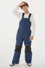 Navy Blue Reflective Waterproof Ski Bibs Durable Snow Bibs