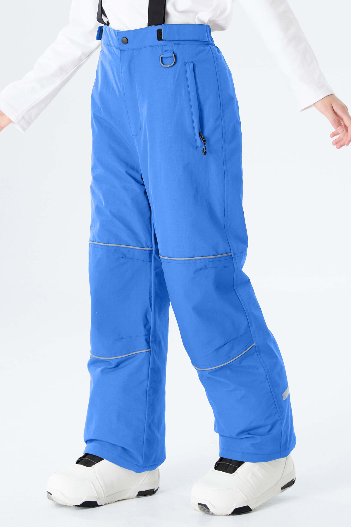 Girls' Rose Reflective Piping Insulated Snow Pants