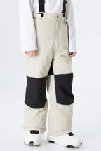 Boys' Black Reflective Insulated Snow Pants