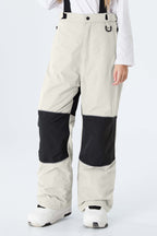 Girls' Rose Color-Block Reflective Insulated Snow Pants