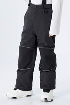 Boys' Bright Blue Color-Block Reflective Insulated Snow Pants