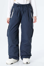 Girls' Pink Utility Baggy Insulated Snow Pants