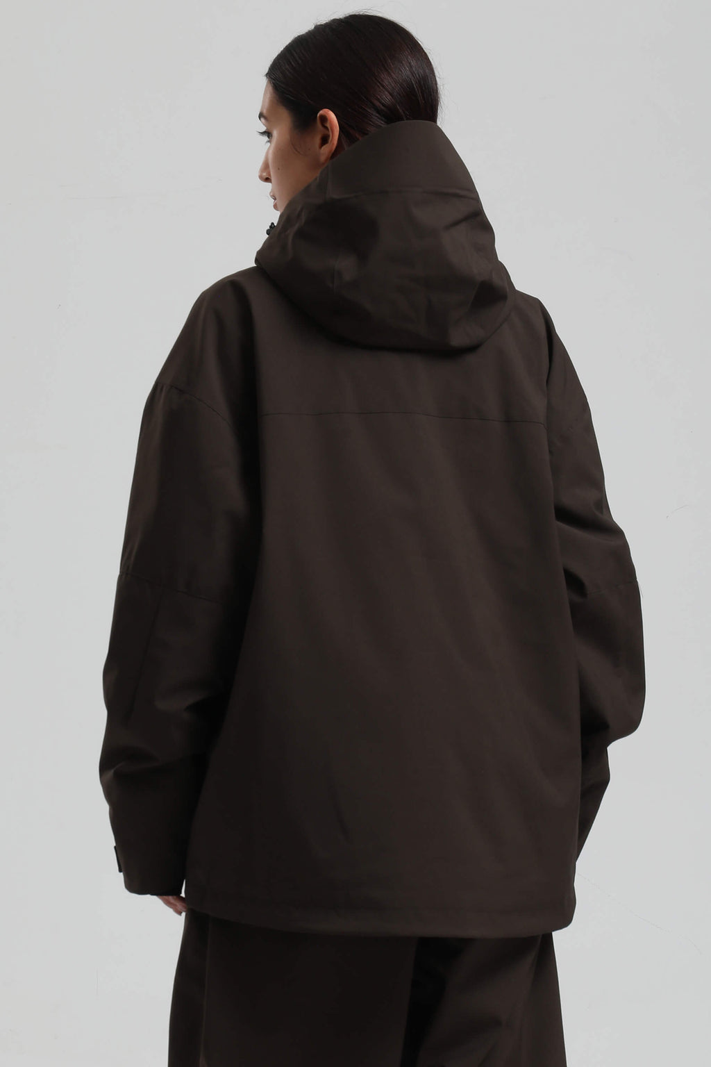 Women's Coffee Multi-Pocket Dual-Vent Ski Jacket Waterproof Insulated Snow Jacket