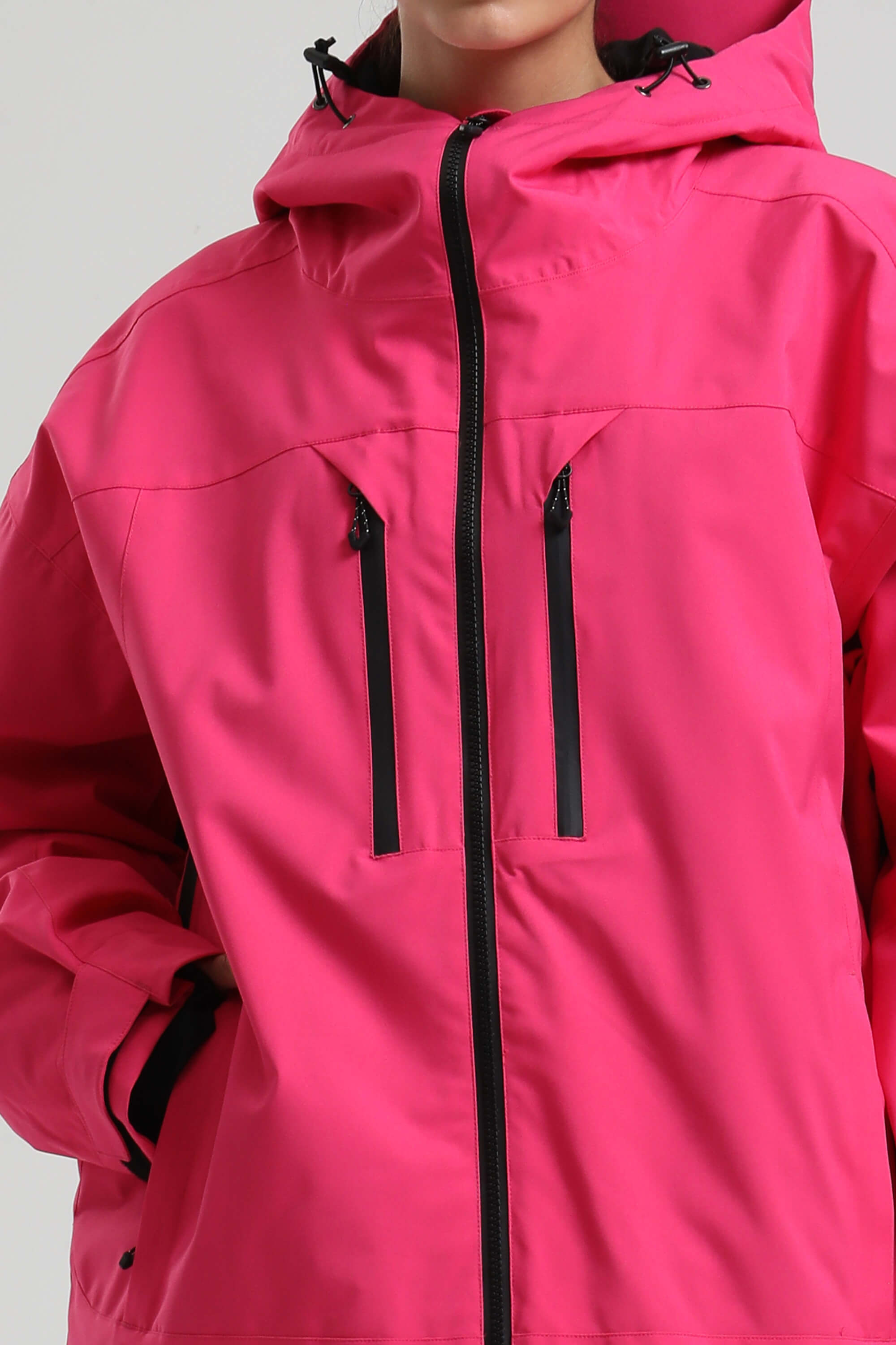 Women's Rose Multi-Pocket Dual-Vent Ski Jacket Waterproof Insulated Snow Jacket Secondary image