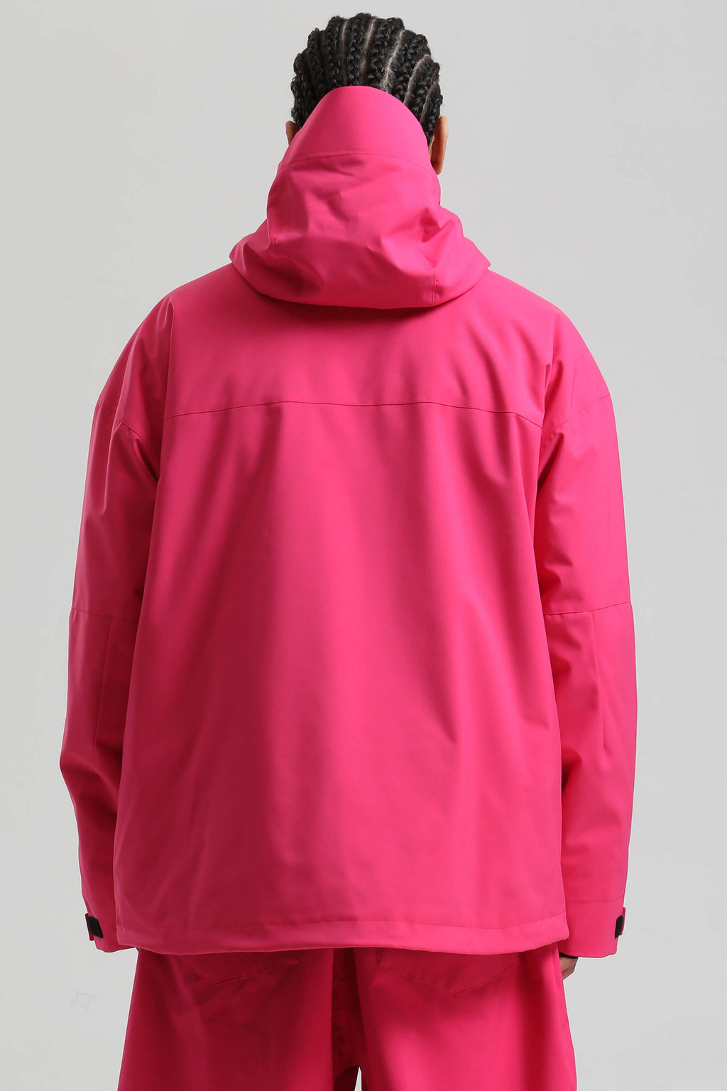 Men's Rose Multi-Pocket Dual-Vent Ski Jacket Waterproof Insulated Snow Jacket