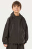 Boys Black Detachable-Hood Waterproof Insulated Ski Jacket Snow Jacket