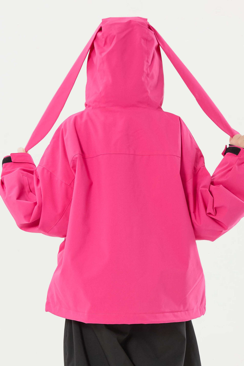 Girls Rose Detachable-Hood Waterproof Insulated Ski Jacket Snow Jacket