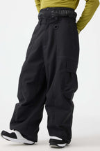 Men's Default Title Baggy Oxford Ski Pants Wear-Resistant Snow Pants