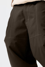 Men's Black Baggy Workwear Ski Pants Oxford Snow Pants